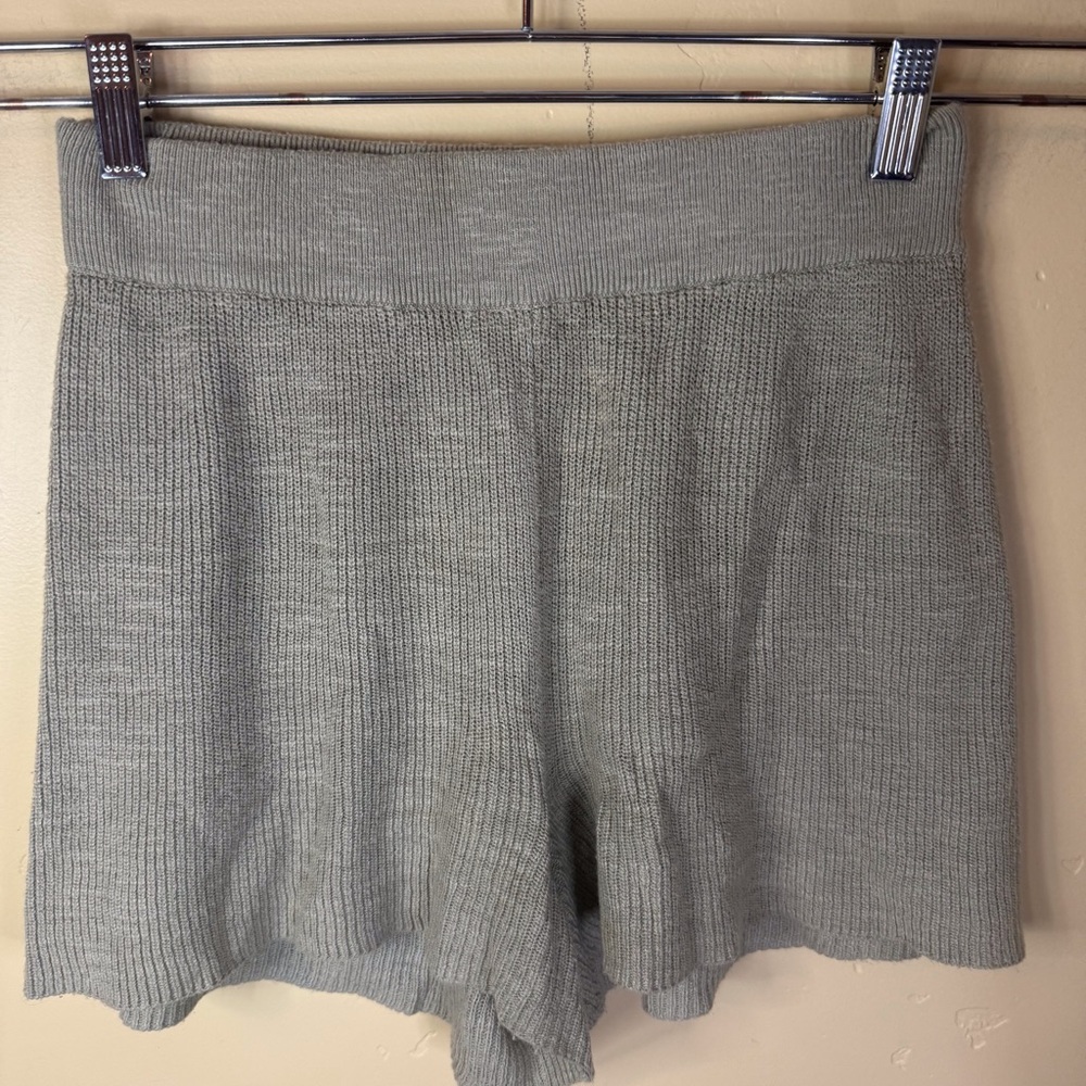 Free People Beach Pull On Ribbed Comfy Shorts Size XS Travel Loungewear
